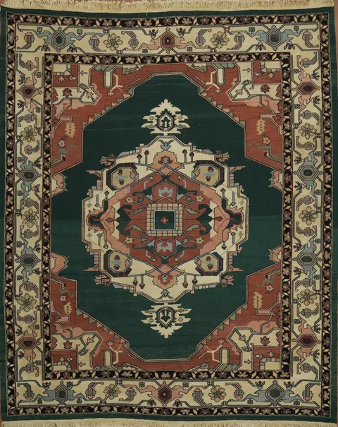Luxurious Designer Sumak Chinese Heriz Area Rug 9x11