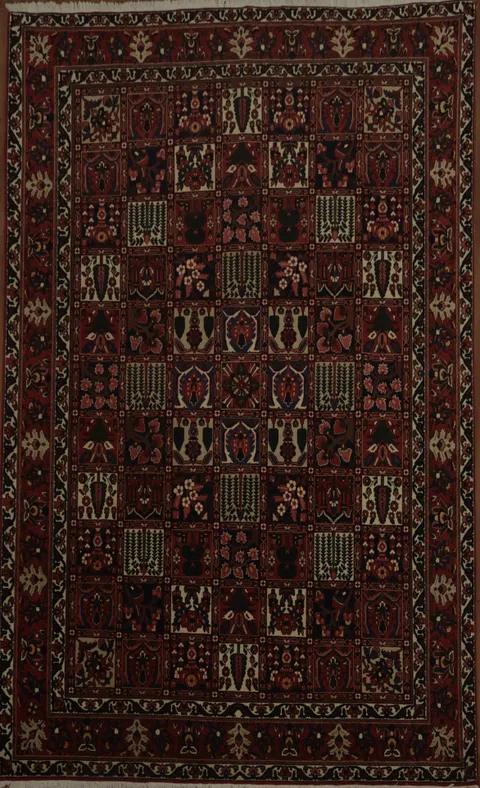 Vegetable Dye Bakhtiari Persian Area Rug 10x13