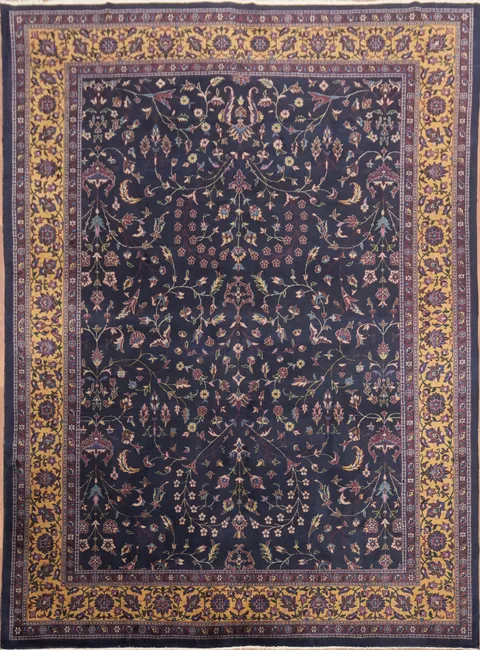Elegant Floral Sparta Turkish Area Rug 10x13