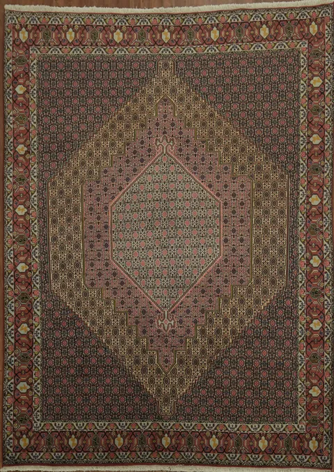 Vegetable Dye Bidjar Persian Area Rug 8x12