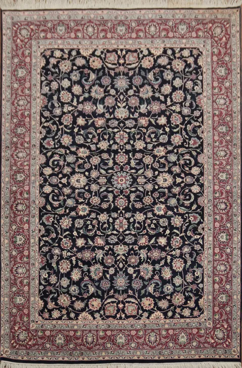 Exquisite Kashan Oriental Area Rug 6x9