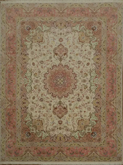 Elegant Fine Persian Tabriz Area Rug 10x13