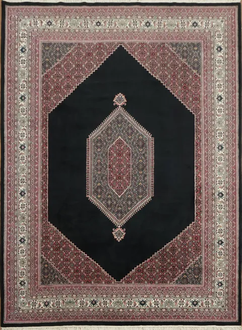 Elegant Dark Tones Bidjar Oriental Large Rug 10x14