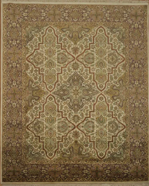 Exquisite Traditional Agra Oriental Area Rug 8x10