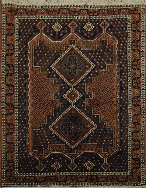 South West Vegetable Dye Sirjan Persian Rug 4x6