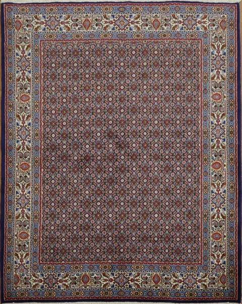 Luxurious Hand-Knotted Tabriz Persian Rug 5x6