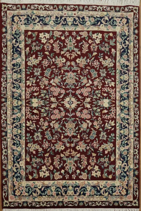 Elegant Traditional Kashan Chinese Rug 4x6