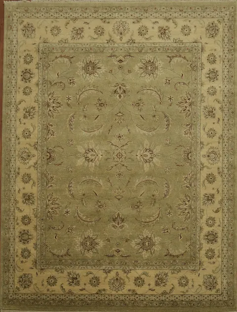 Vegetable Dye Oushak Oriental Area Rug 8x10