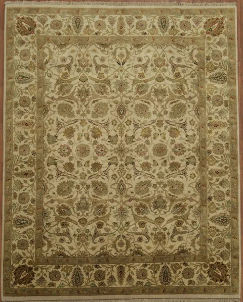 Vegetable Dye Agra Oriental Area Rug 8x10