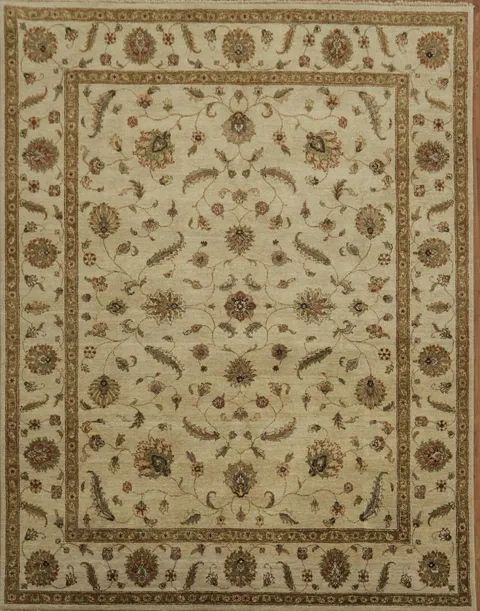 Vegetable Dye Agra Oriental Area Rug 8x10