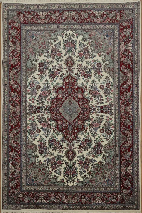 Traditional oriental 6x9 Aubusson Chine Rug