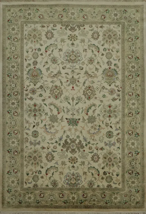 Elegant Floral Ziegler Floral Area Rug 6x9