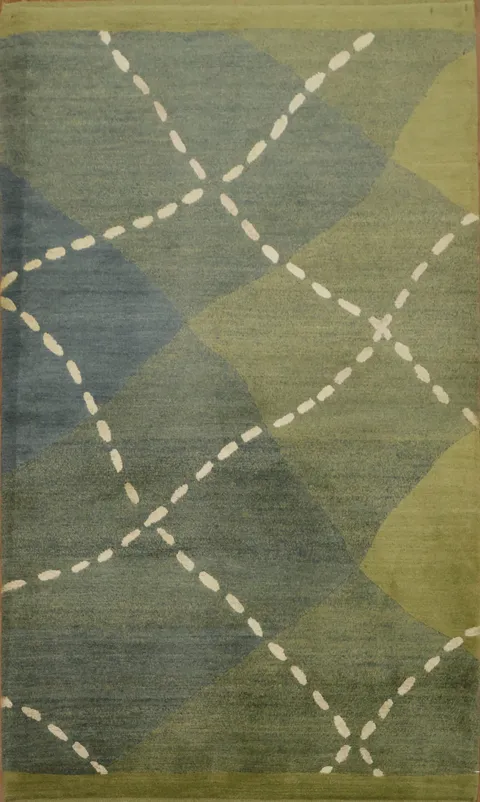 Contemporary Nepalese Oriental Rug 3x5