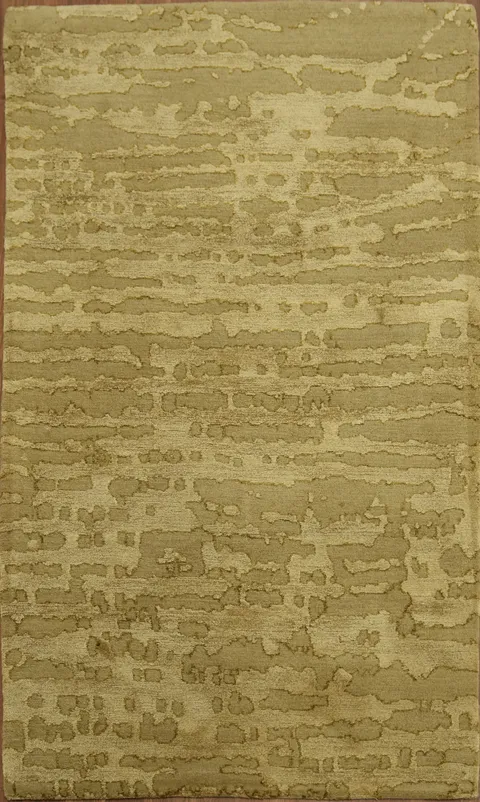 Chic Neutral Nepalese Oriental Rug 3x5