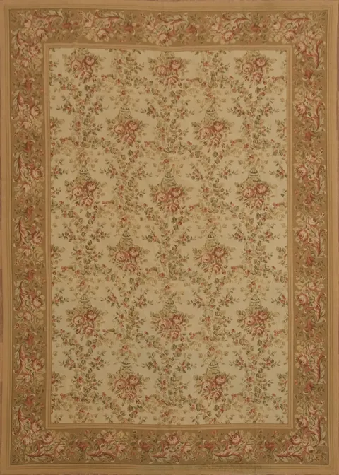 All Over Aubusson Tapestry Chinese Large Rug 10x14