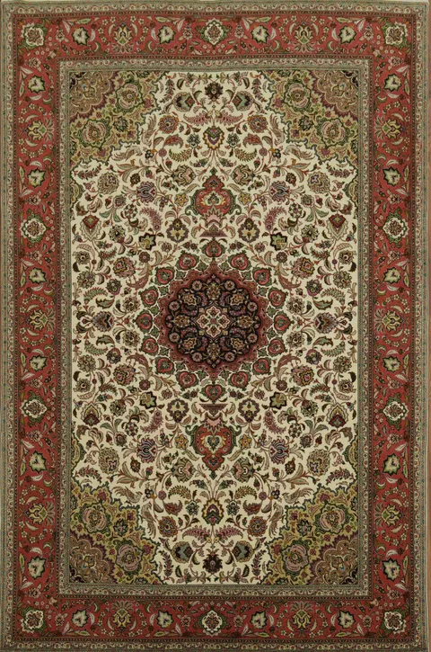 Luxury Persian Tabriz Persian Area Rug 7x10
