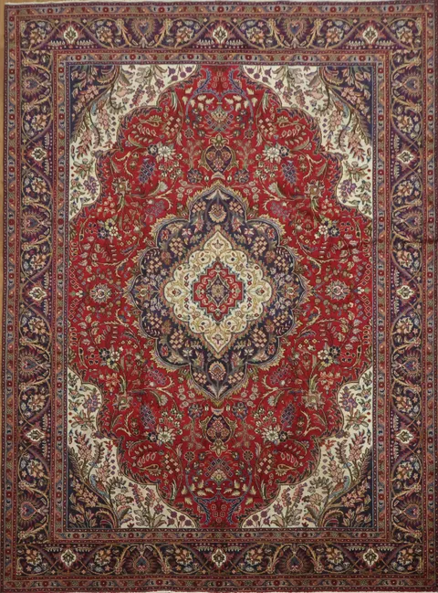 Traditional Tabriz Persian Area Rug 10x13