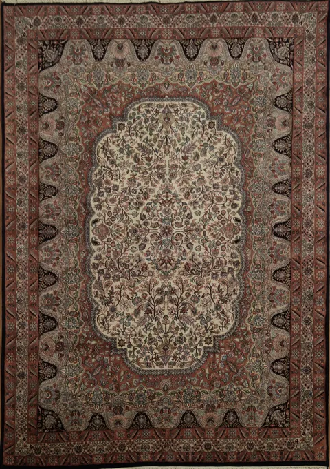 Luxurious Persian Tabriz Oriental Area Rug 8x12