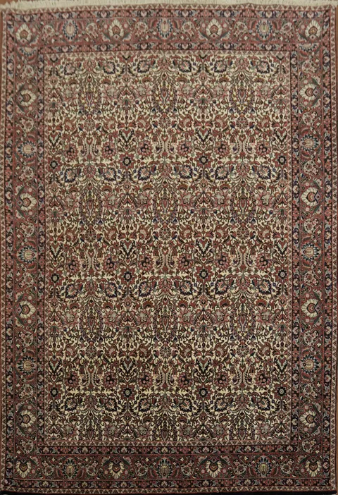 Luxurious Vegetable Dye Bidjar Persian Area Rug 7x10