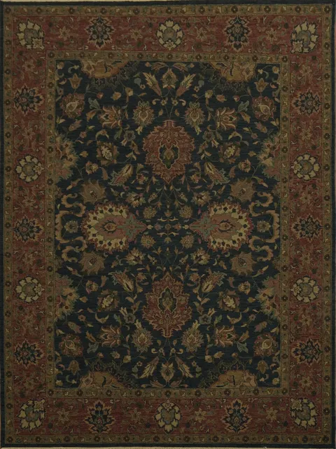 Classic Black Traditional Oriental Sumak Area Rug 9x12