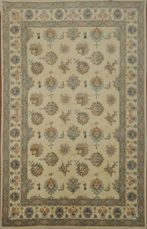 Experience Sophisticated Elegance Tabriz Persian Area Rug 6x10