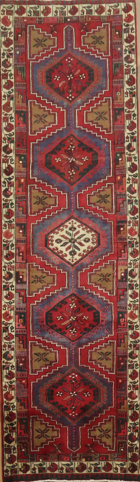 Timeless Elegance: Ardebil Persian Runner Rug 3x10