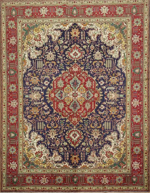 Elegant Tabriz Persian Area Rug 10x13