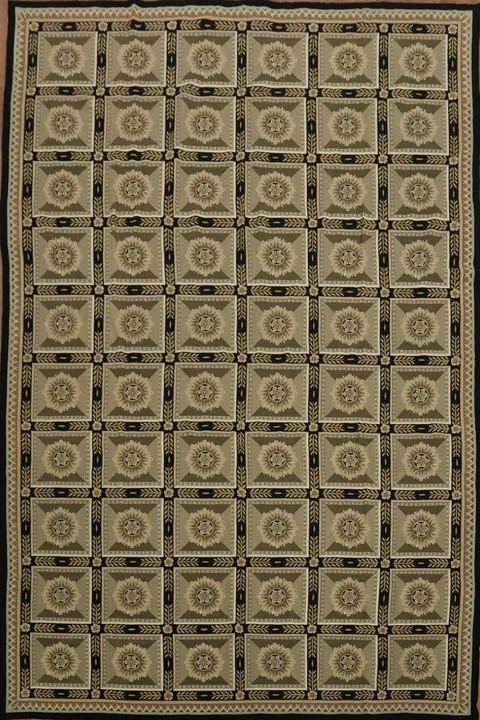 Enhance Your Decor with Our Classic Bordered Tapestry Area Rug 12x18