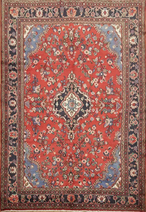 Timeless Hamedan Persian Area Rug 7x10