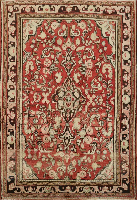 Classic Mahal Persian Rug 4x6