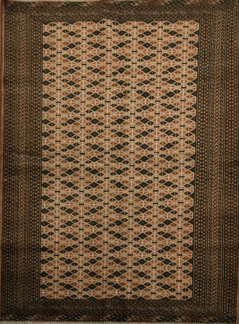 Classic Elegance Turkoman Persian Rug 4x6