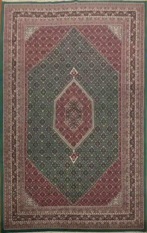 Traditional Oriental Bidjar Oriental Large Rug 11x18