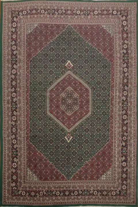 Elegant Handcrafted Bidjar Oriental Large Rug 10x18