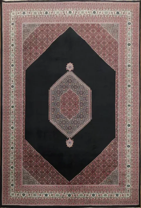 Sophisticated Traditional Bidjar Oriental Large Rug 12x18