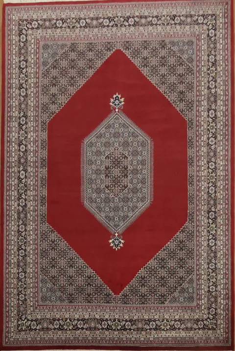 Luxurious Red Bidjar Oriental Large Rug 12x18