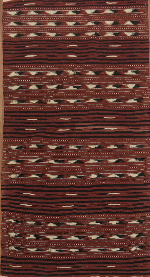 Artisan-Made Oriental Kilim Area Rug 3x6