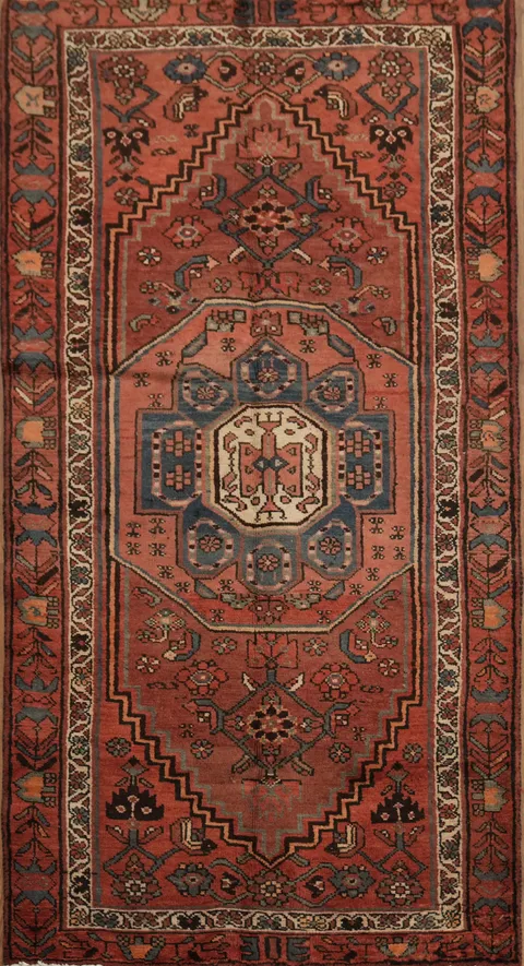Exquisite Vintage Traditional Persian Hamedan Area Rug 3x6