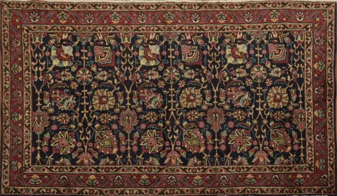 Exquisite Handmade Traditional Persian Tabriz Area Rug 4x6