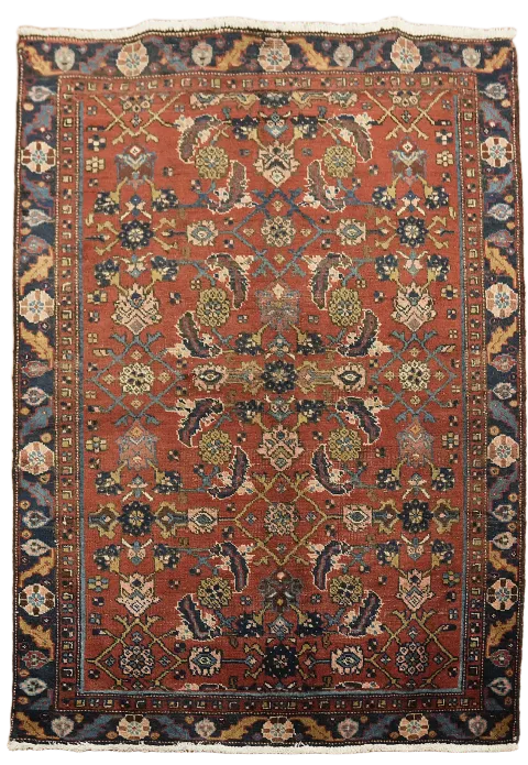 Luxurious Tabriz Persian Rug 4x5