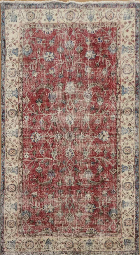 Luxurious Anatolian Oriental Rug 4x7