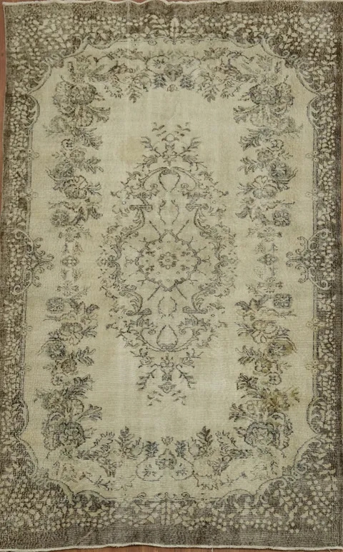 Vintage Elegance: Anatolian Oriental Area Rug 6x10