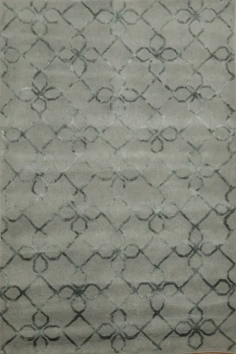 Modern Gray Geometric Rug for a Contemporary Look 4x6
