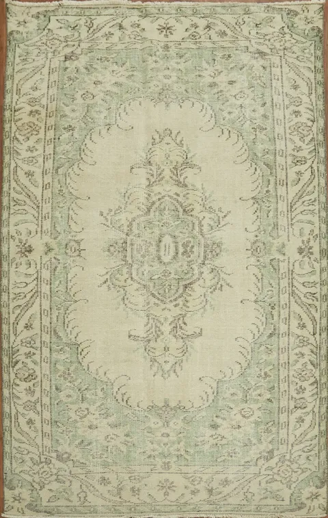Vintage Anatolian Turkish Area Rug 5x8