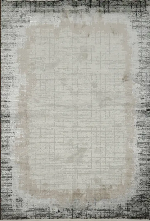 Neutral Tones Distressed Rug for Modern Chic Interiors 5x8