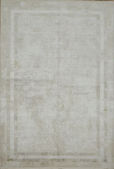 Minimalistic Beige Textured Area Rug  5x8
