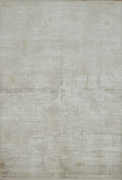Subtle Texture: Modern Light Beige Area Rug 5x8