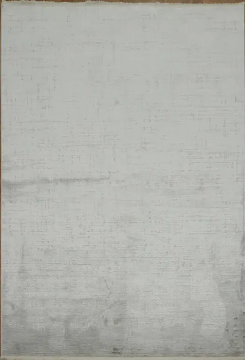 Luxurious Silver Gray Rug Enhances Minimalist Home Aesthetic 5x8