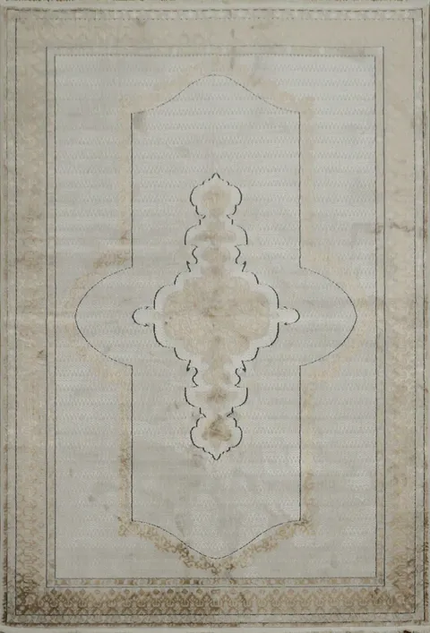 Vintage-Inspired Rug with Elegant Neutral Tones for Modern Homes 5x8