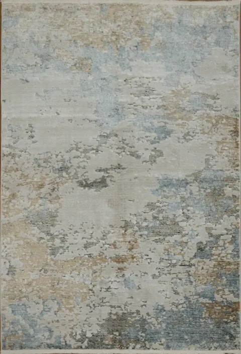 Abstract Turkish Area Rug 5x8