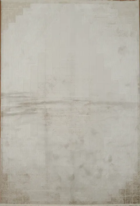 Sophisticated Beige Rug for Modern Interiors 5x8